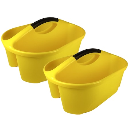 Romanoff Classroom Caddy, Yellow, 2PK 25603